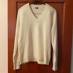 J. Crew Women’s V-Neck Cashmere Sweater